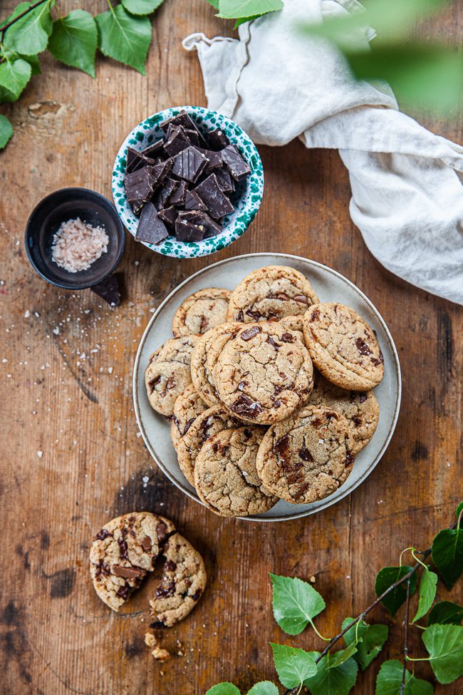 Klassiska chocolate chip cookies
