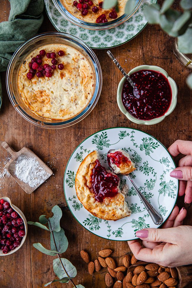 enkel ostkaka med keso