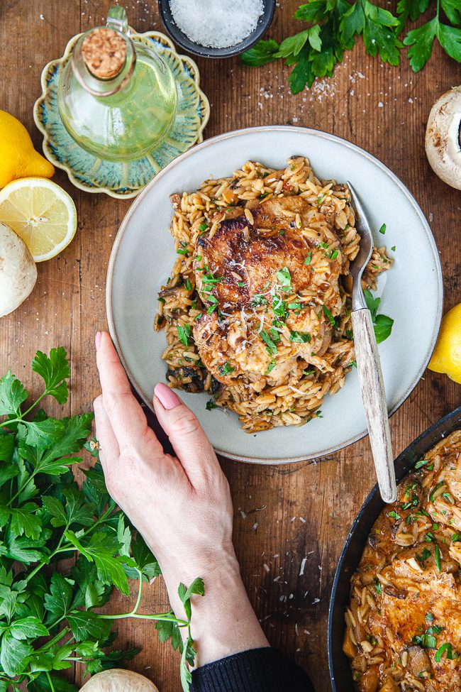 One pot risoni med kyckling